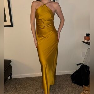 Glamorous Mustard Dress